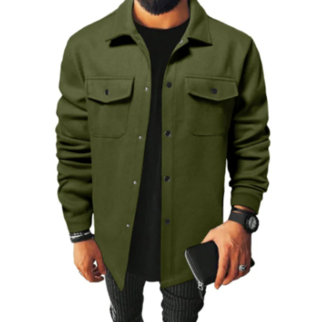 Men's Lightweight Summer Jacket – Short Casual Coat for Warm Weather Wear