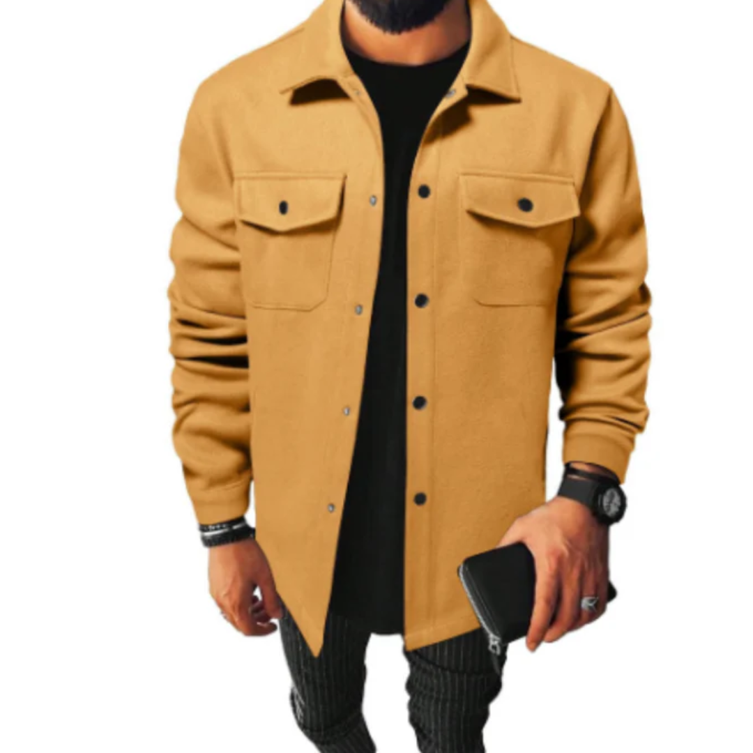 Men's Lightweight Summer Jacket – Short Casual Coat for Warm Weather Wear