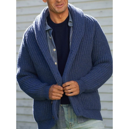 Men's Cardigan Blue – Stylish Knitwear for Casual and Smart Outfits