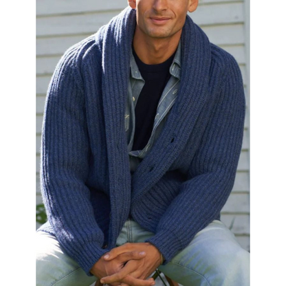 Men's Cardigan Blue – Stylish Knitwear for Casual and Smart Outfits