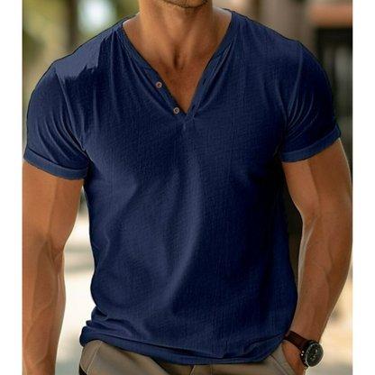 Men's Black Short Sleeve T-Shirt – Casual Cotton Tee for Everyday Wear