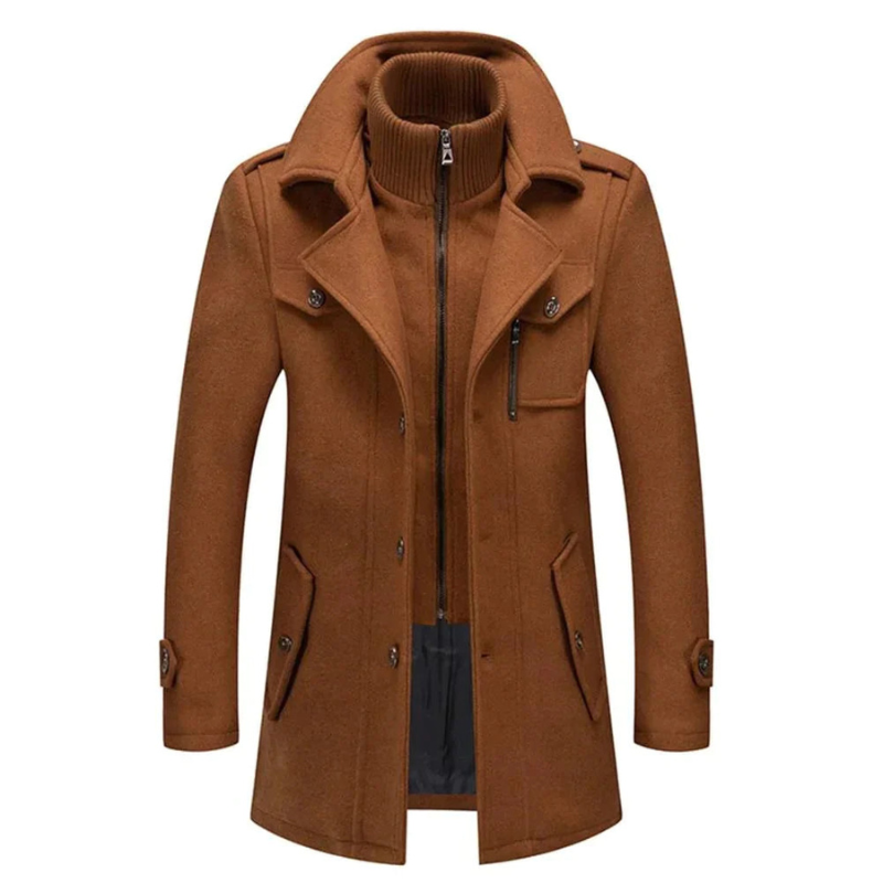 Men's Trench Coat Lightweight Jacket – Stylish Waterproof Outerwear for All Seasons