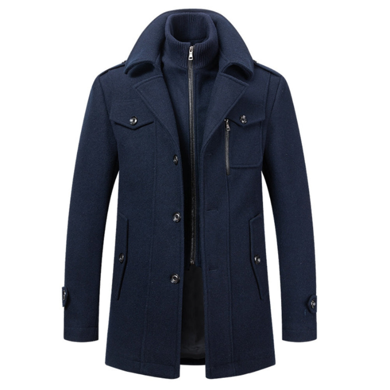 Men's Trench Coat Lightweight Jacket – Stylish Waterproof Outerwear for All Seasons