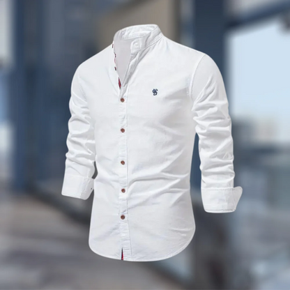 Men's Slim Fit Long Sleeve Shirt – Stylish Casual Dress Shirt for Work & Events