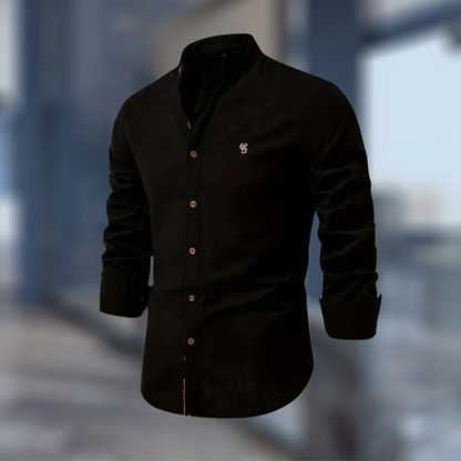 Men's Slim Fit Long Sleeve Shirt – Stylish Casual Dress Shirt for Work & Events