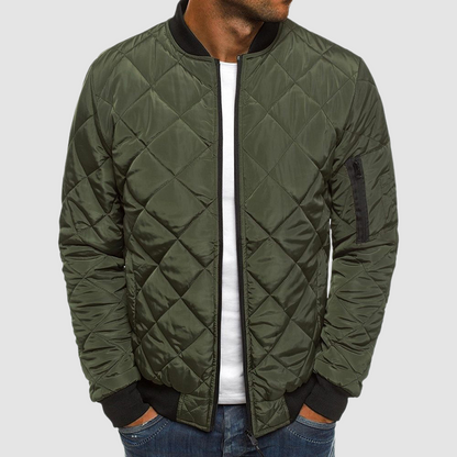 Men's Bomber Jacket Black – Stylish Lightweight Outerwear for Casual Wear