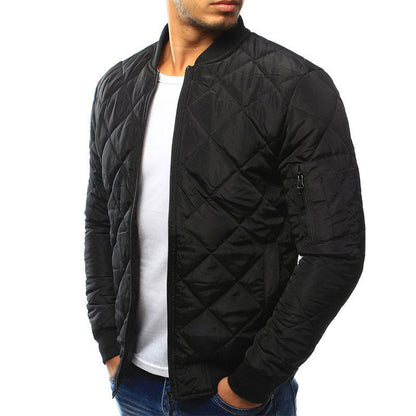 Men's Bomber Jacket Black – Stylish Lightweight Outerwear for Casual Wear