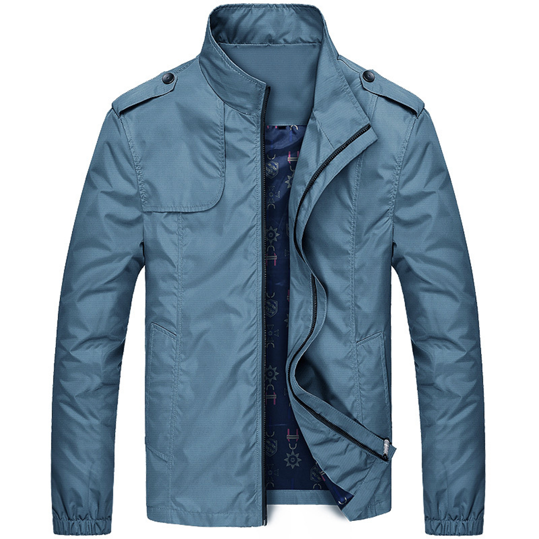 Lightweight Summer Jacket Men – Short Casual Jacket for Warm Weather Wear