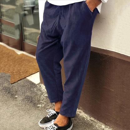 Men's Casual Trousers – Comfortable Fabric Trousers for Everyday Wear