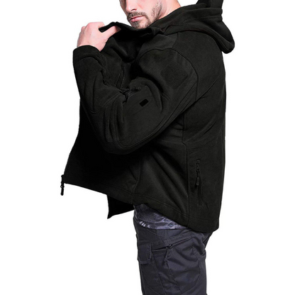 Men's Lightweight Black Jacket – Stylish Casual Outerwear for All Seasons