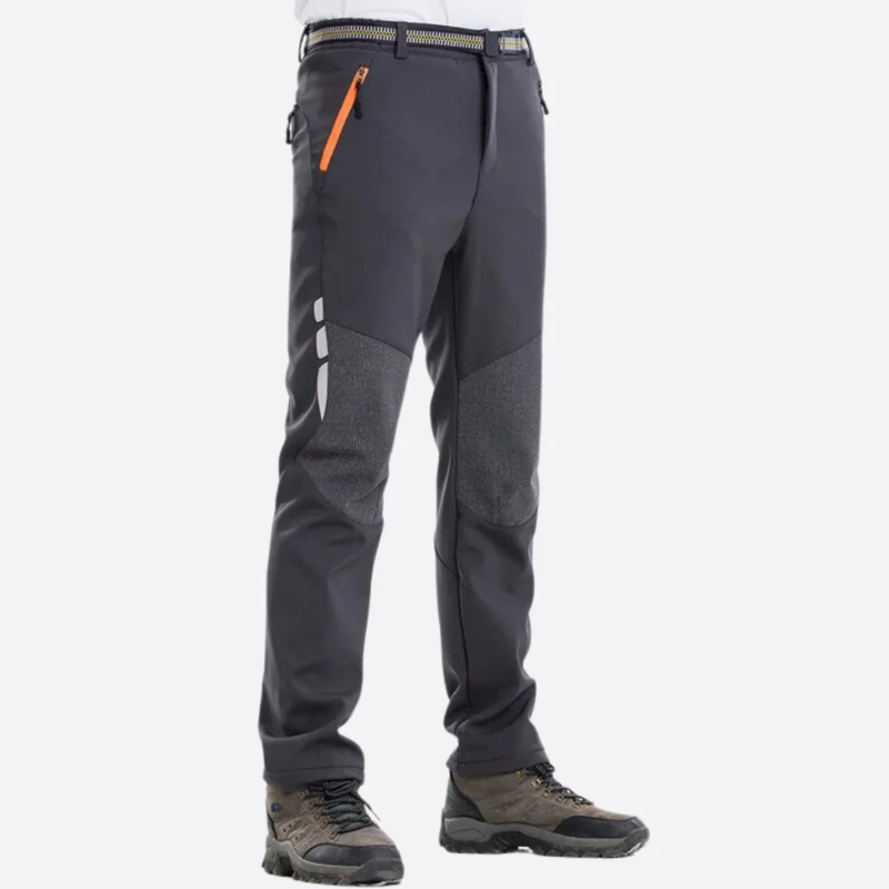 Men's Outdoor Trousers – Lightweight Black Hiking Pants for Comfort and Durability