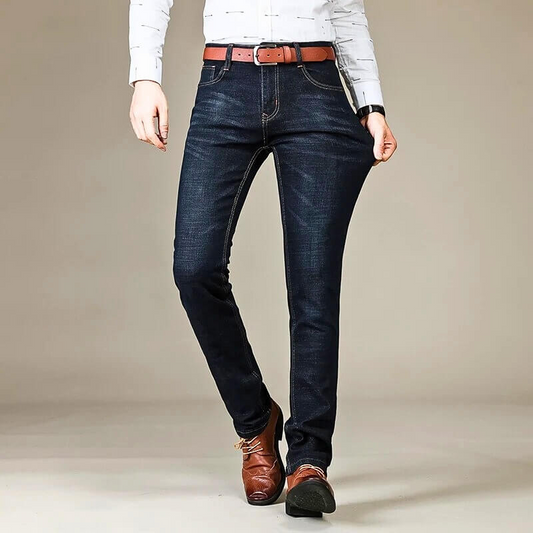 Men's Slim Fit Stretch Jeans – Comfortable Denim Pants for Casual Wear