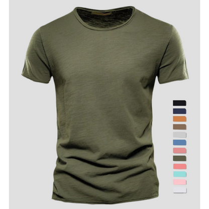 Men's Slim Fit T-Shirt – Short Sleeve Casual Tee for Everyday Wear