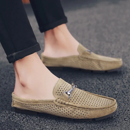 Men's Summer Loafers Beige – Stylish Casual Slip-On Shoes for Warm Weather