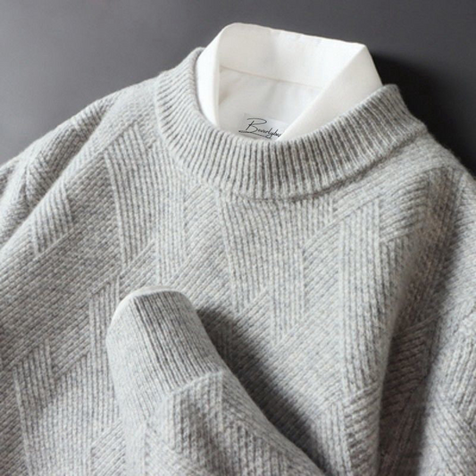 Knit Jumper for Men – Elegant Sweater in Soft Fabric for Casual Wear