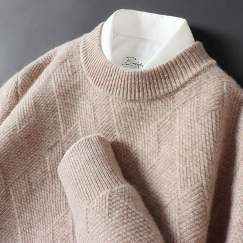 Knit Jumper for Men – Elegant Sweater in Soft Fabric for Casual Wear