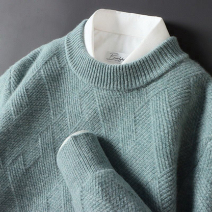 Knit Jumper for Men – Elegant Sweater in Soft Fabric for Casual Wear