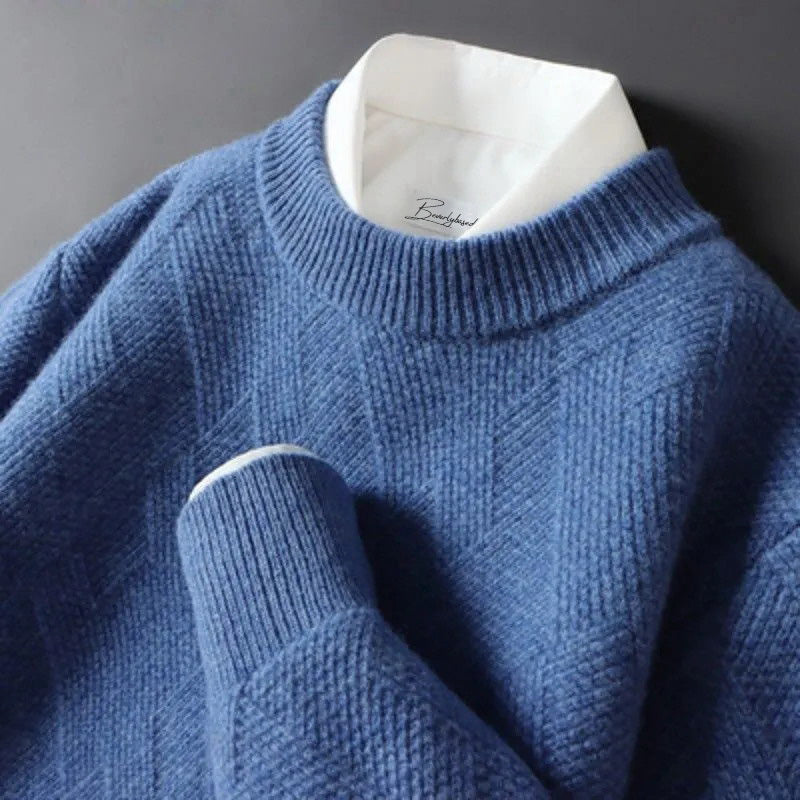 Knit Jumper for Men – Elegant Sweater in Soft Fabric for Casual Wear