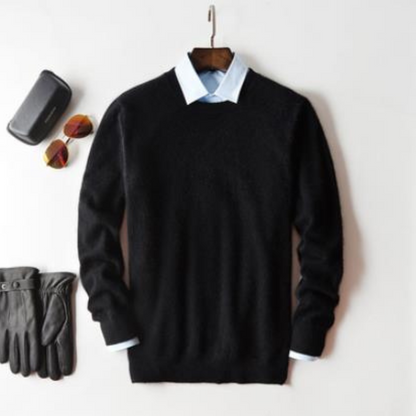 Men's Knitted Sweater – Warm Casual Jumper for Winter Style and Comfort