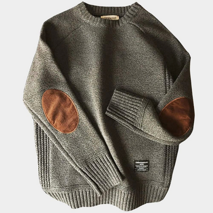 Knitted Jumper for Men – Vintage Sweater, Warm Knitwear for Casual Style