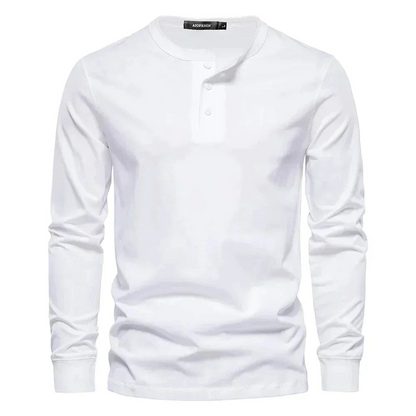 Men's Sweatshirt White – Casual Pullover for Comfort and Style in Cotton