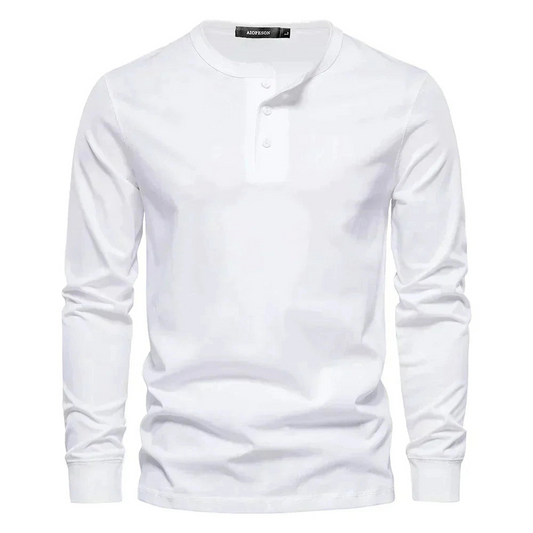 Men's Sweatshirt White – Casual Pullover for Comfort and Style in Cotton