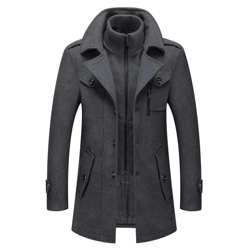 Men's Trench Coat Lightweight Jacket – Stylish Waterproof Outerwear for All Seasons