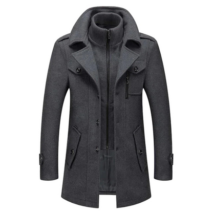 Men's Trench Coat Lightweight Jacket – Stylish Waterproof Outerwear for All Seasons