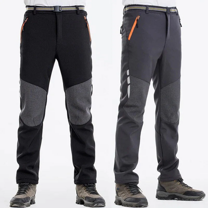 Men's Outdoor Trousers – Lightweight Black Hiking Pants for Comfort and Durability