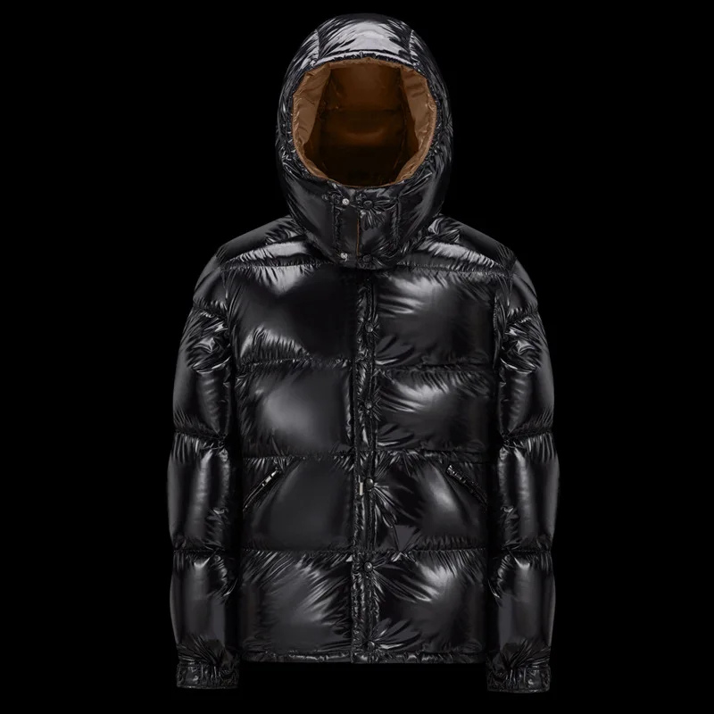 Lightweight Down Jacket Men – Padded Black Jacket for Winter and Outdoor Wear