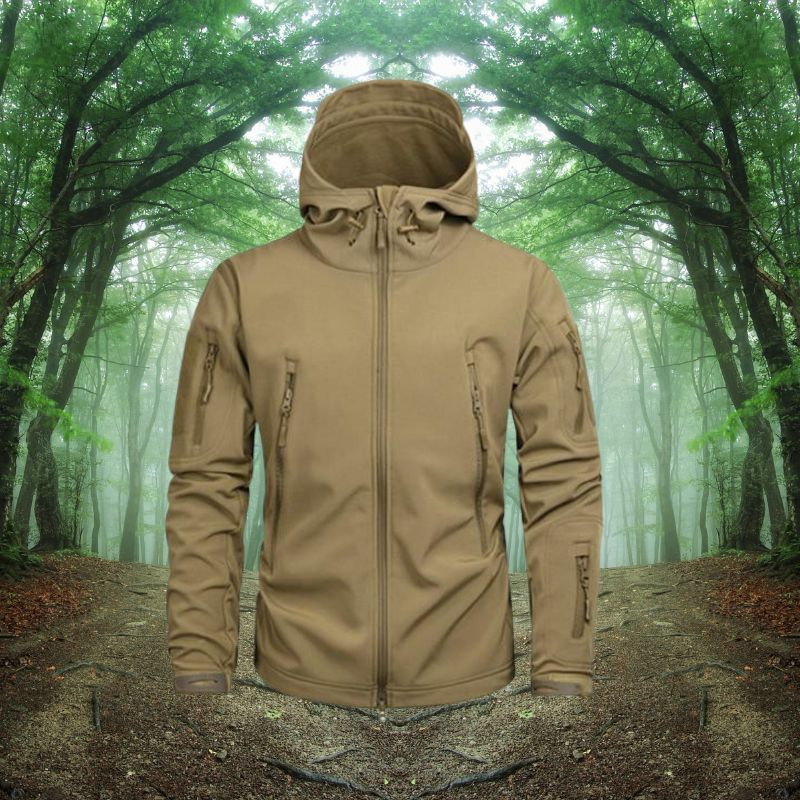 Men's Lightweight Black Windbreaker Jacket – Stylish Waterproof Outdoor Coat