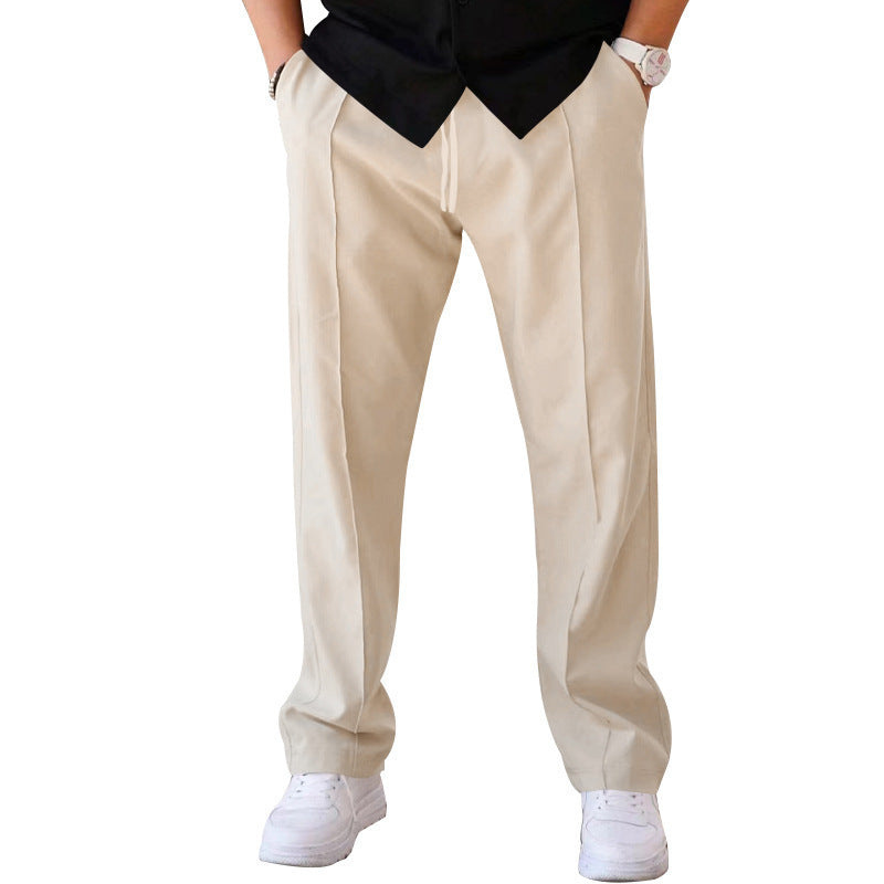 Men's Wide Trousers Black – Comfortable Stylish Trousers for Casual and Formal Wear