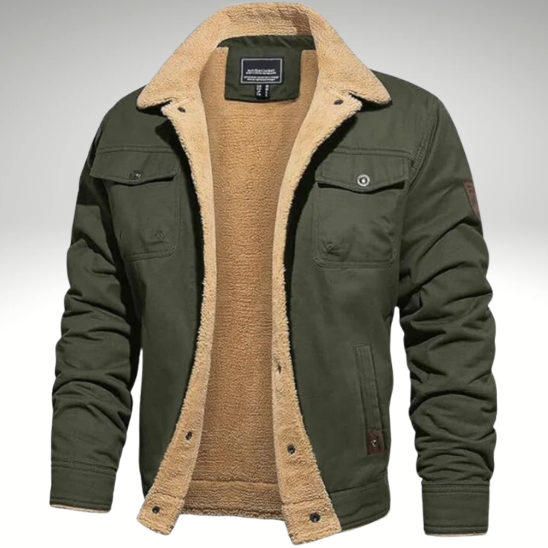 Men's Winter Bomber Jacket – Stylish Short Coat for Cold Weather Fashion