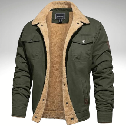 Men's Winter Bomber Jacket – Stylish Short Coat for Cold Weather Fashion