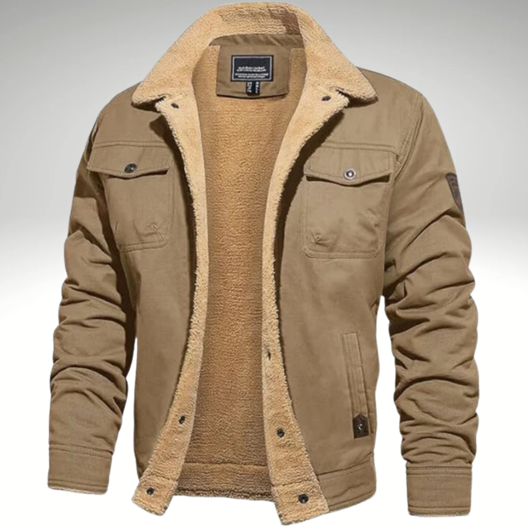 Men's Winter Bomber Jacket – Stylish Short Coat for Cold Weather Fashion