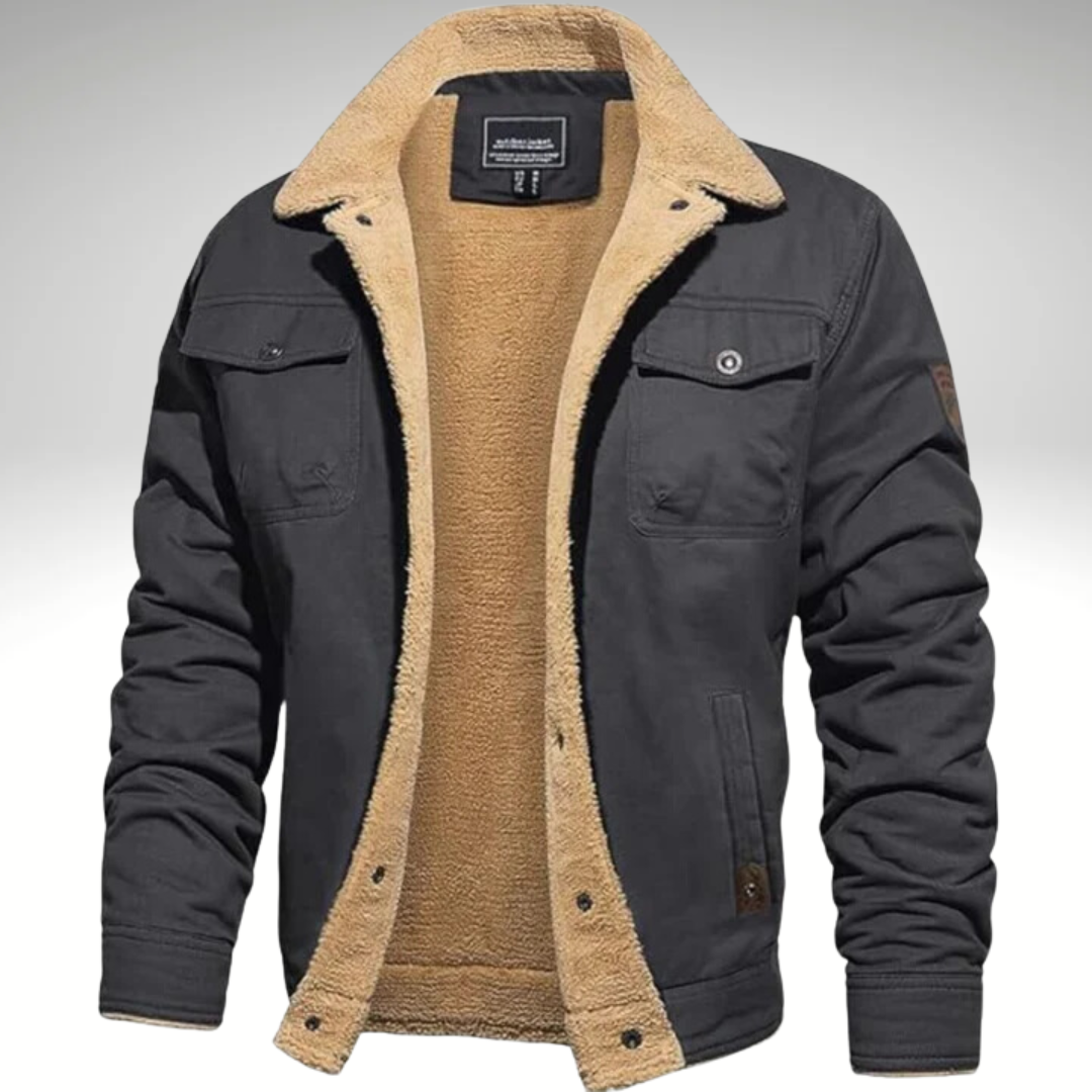 Men's Winter Bomber Jacket – Stylish Short Coat for Cold Weather Fashion