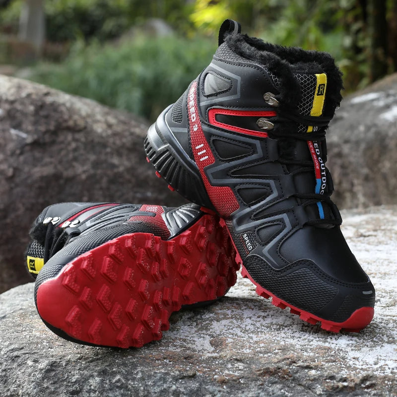 Hiking Shoes for Men – Waterproof Trail Footwear with Durable Grip and Comfort