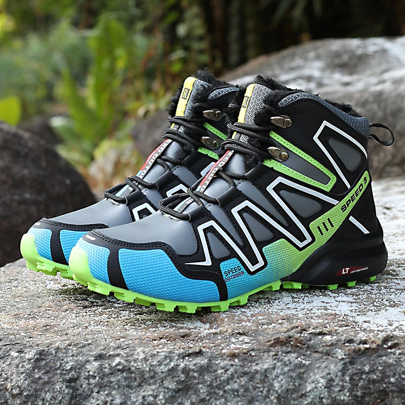 Hiking Shoes for Men – Waterproof Trail Footwear with Durable Grip and Comfort