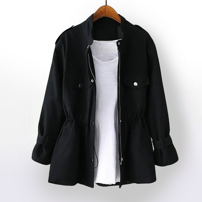 Lightweight Summer Jacket Women – Stylish Black Jacket for Warm Weather