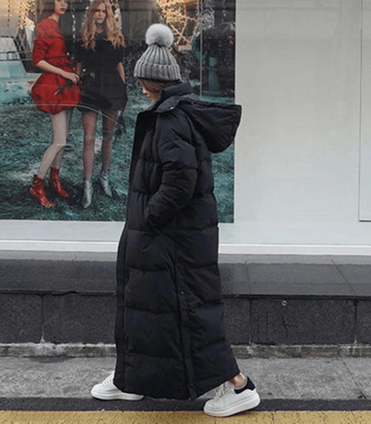 Lightweight Quilted Jacket Women – Long Down Jacket for Winter Fashion