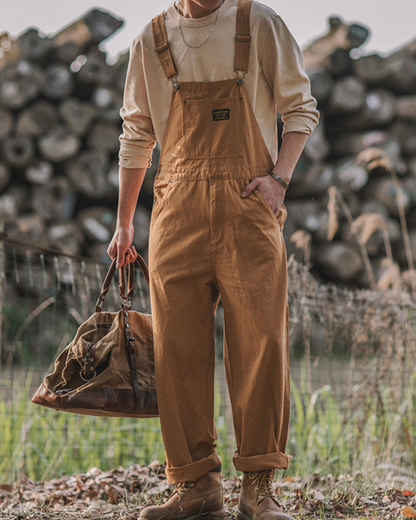 Men's Work Overalls – Durable Heavy-Duty Coveralls for Construction & Labor