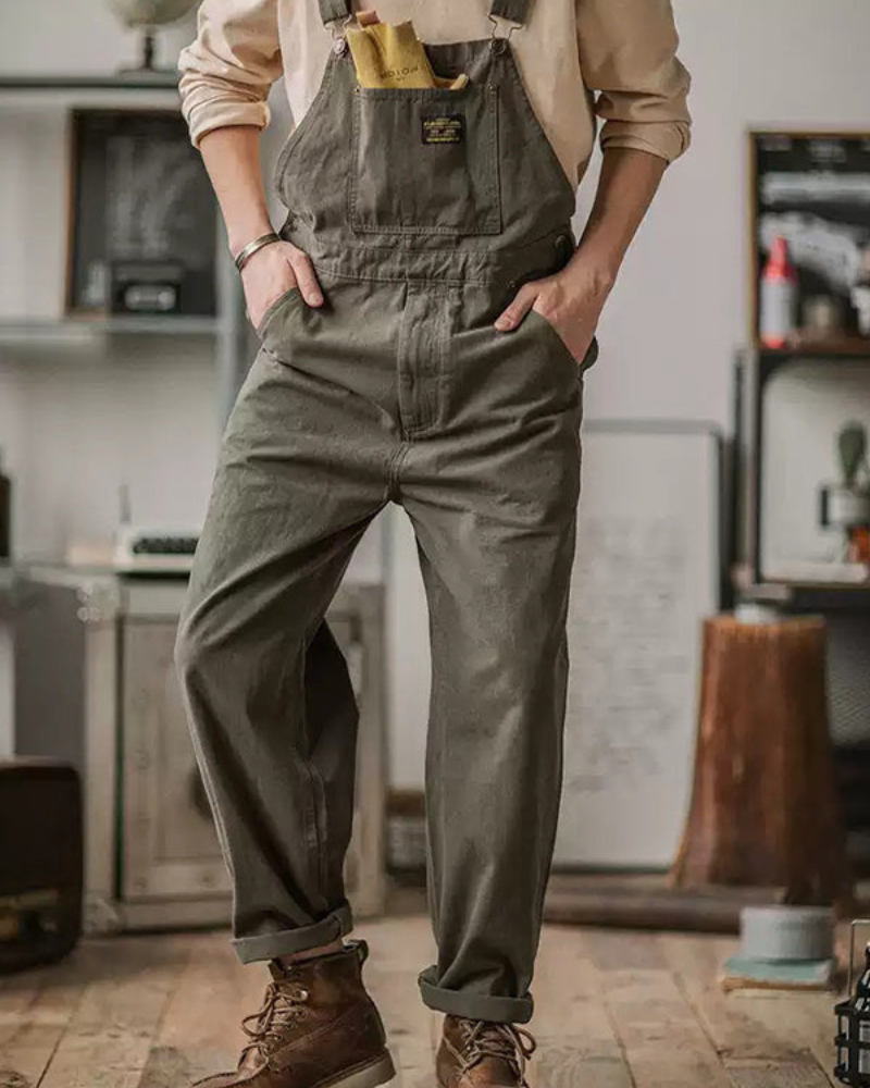 Men's Work Overalls – Durable Heavy-Duty Coveralls for Construction & Labor