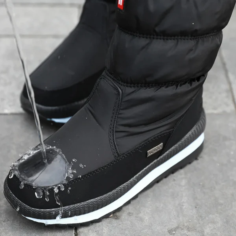 Waterproof Ladies' Snow Boots – Insulated Winter Footwear for Cold Weather