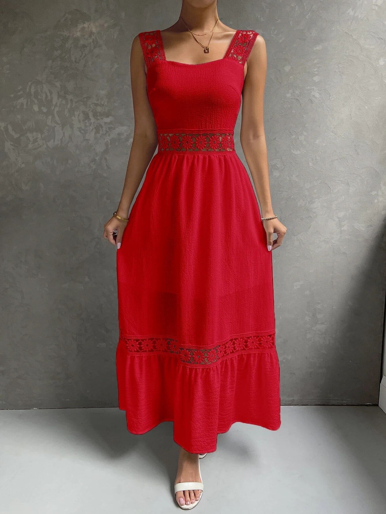 Summer Wedding Guest Midi Dress – Elegant Midi Dress for Special Occasions